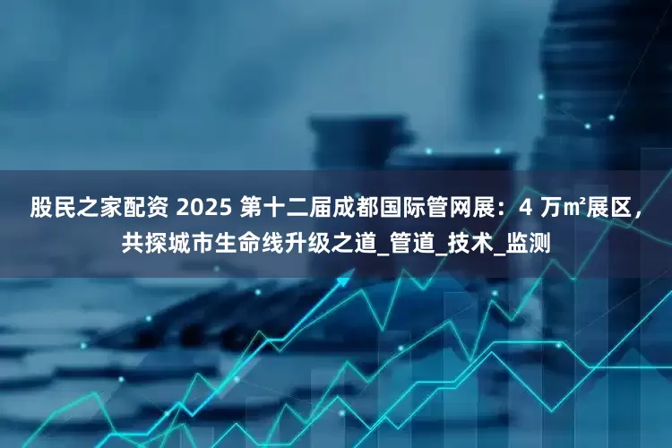 股民之家配资 2025 第十二届成都国际管网展：4 万㎡展区，共探城市生命线升级之道_管道_技术_监测