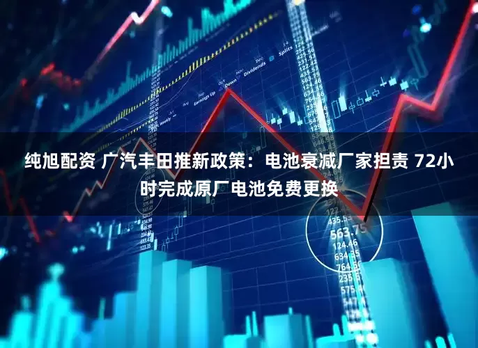 纯旭配资 广汽丰田推新政策：电池衰减厂家担责 72小时完成原厂电池免费更换